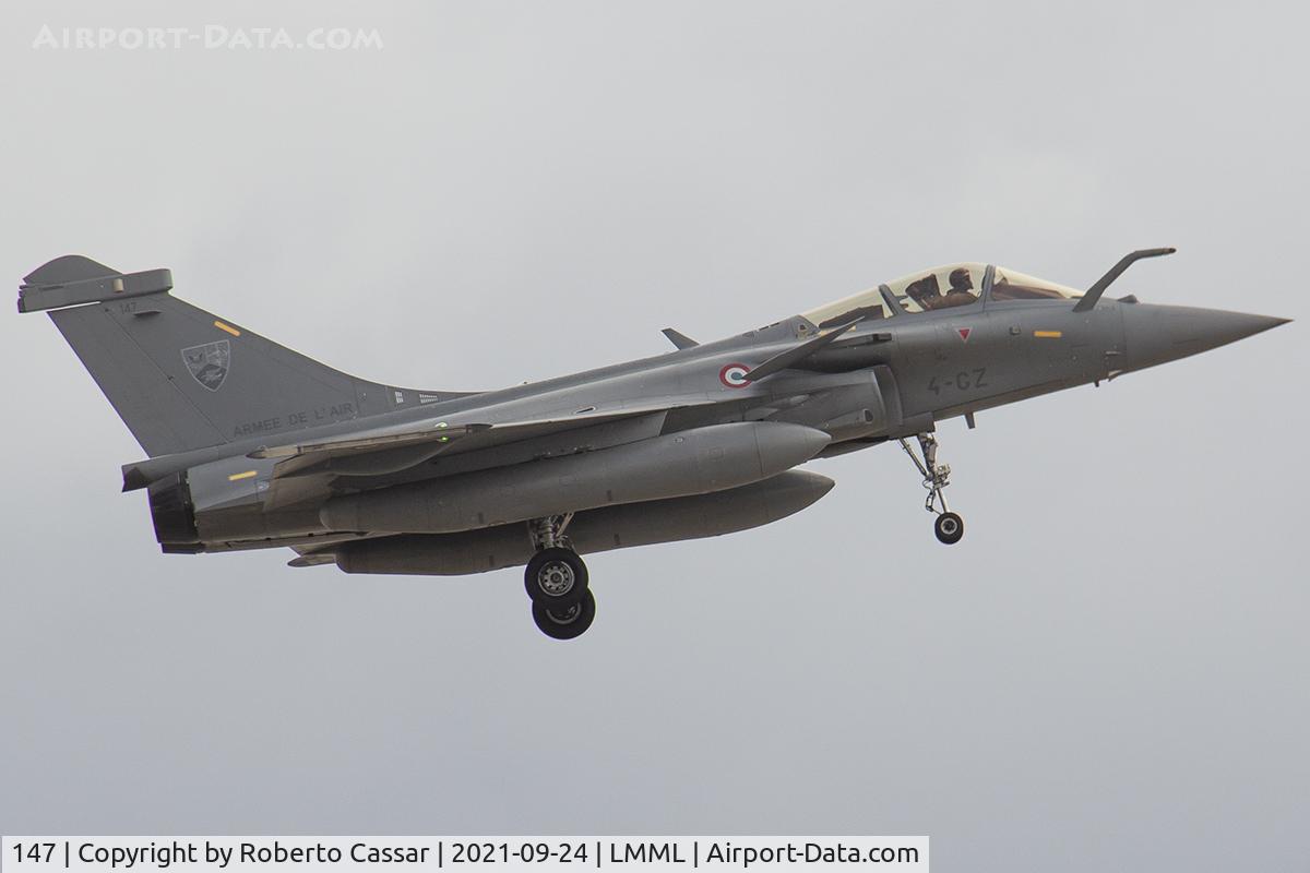 147, Dassault Rafale C C/N 147, Malta International Air Show 2021
