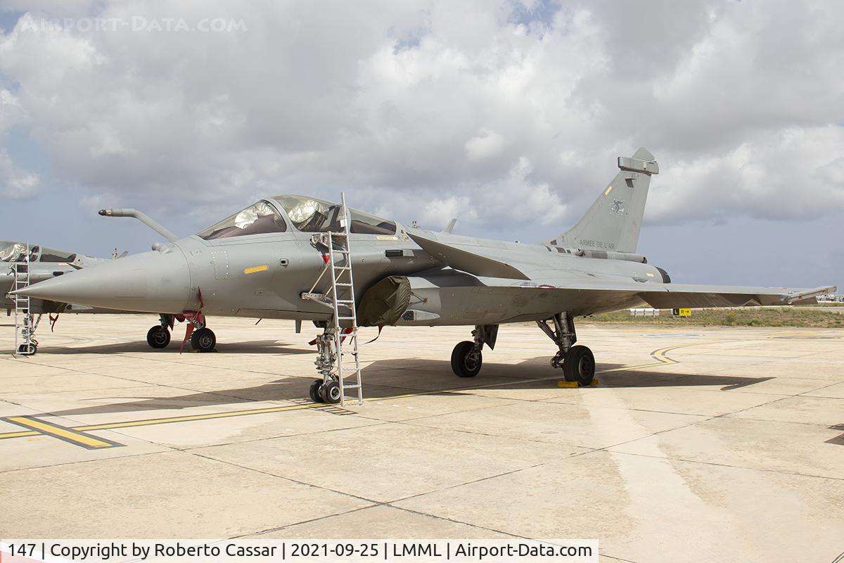 147, Dassault Rafale C C/N 147, Malta International Air Show 2021
