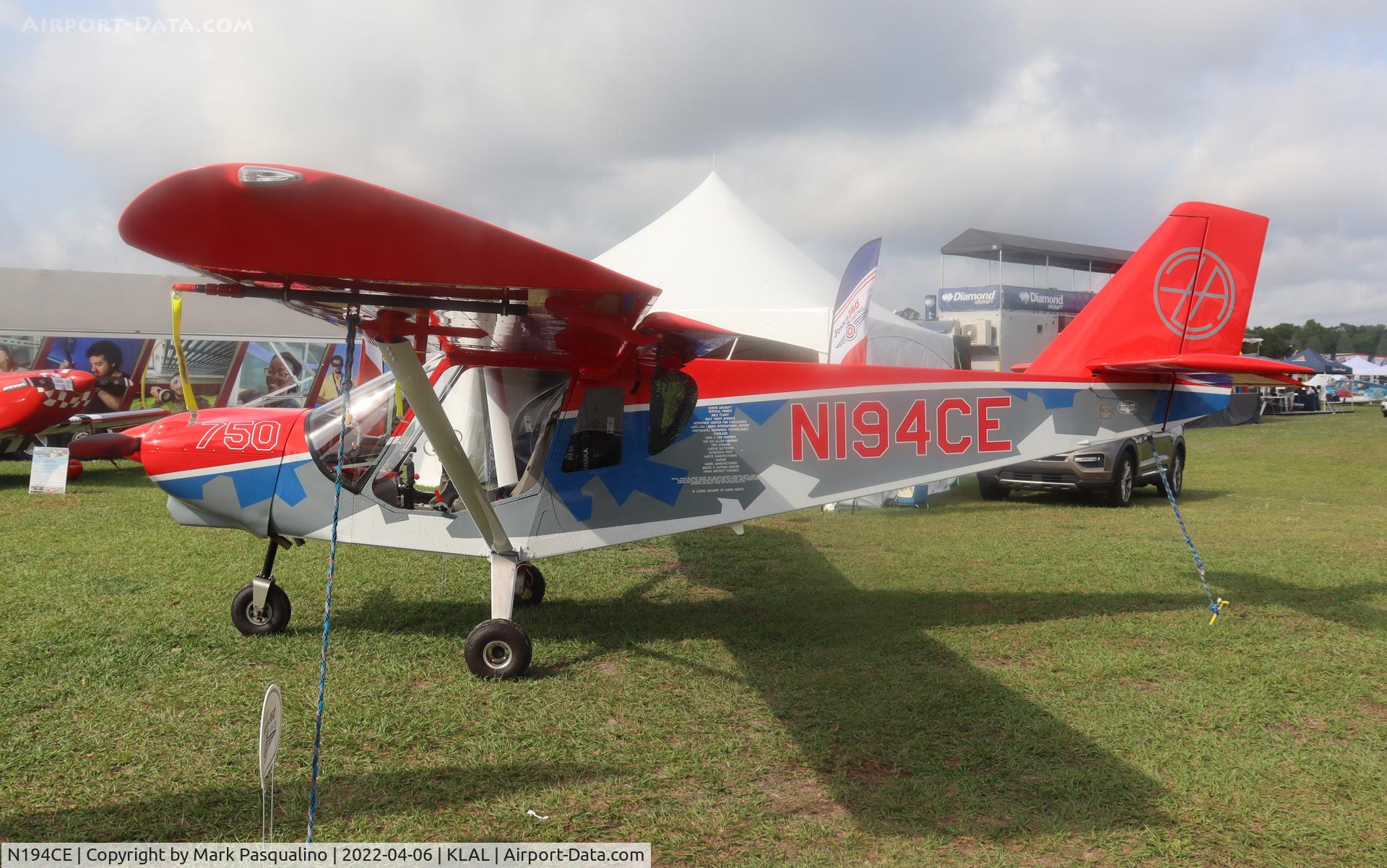 N194CE, 2021 Zenith CH-750 Cruzer C/N C75-10990, Zenith CH 750 CRUZER