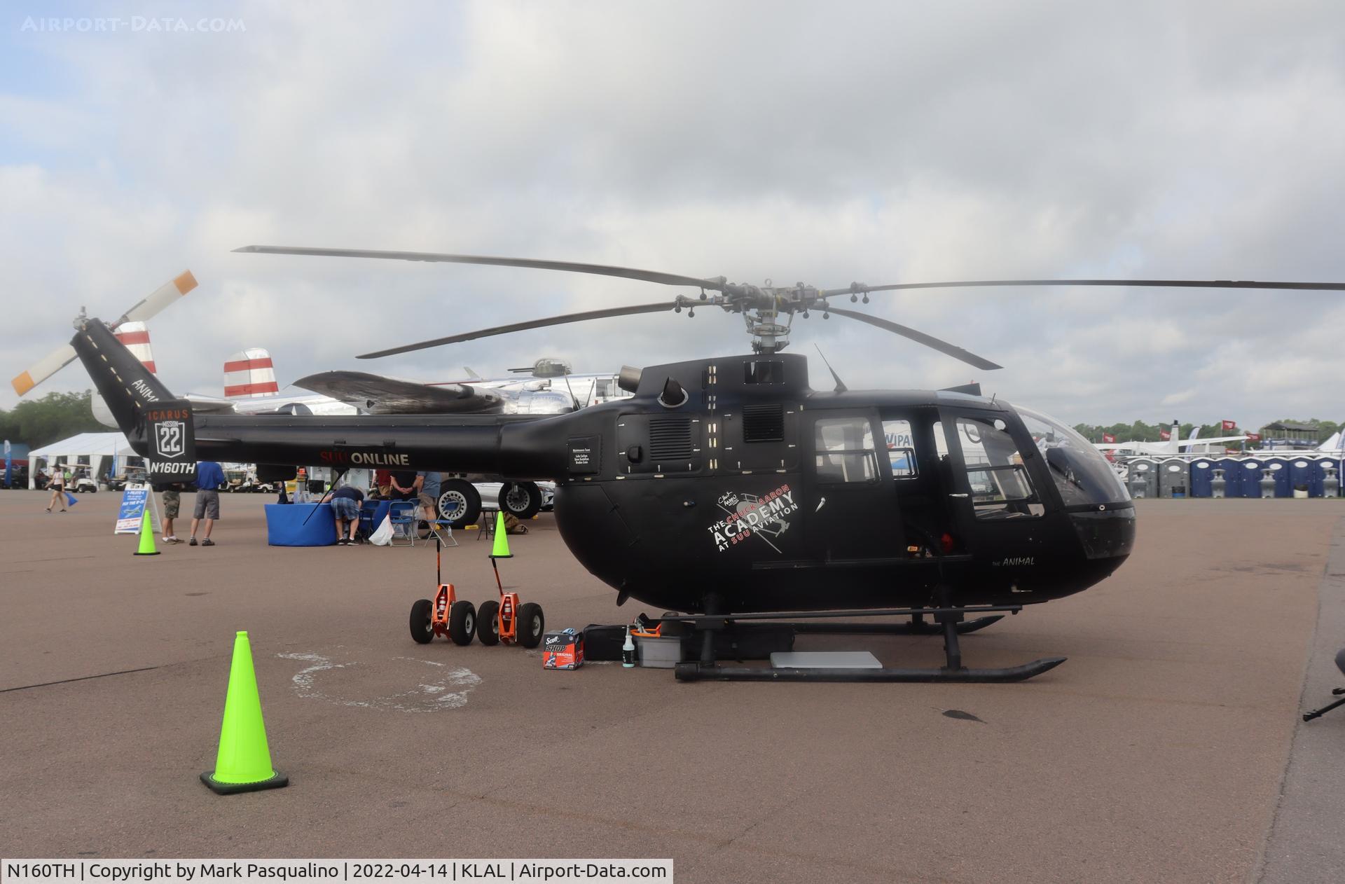 N160TH, 1982 MBB Bo-105S C/N S-610, BO-105S