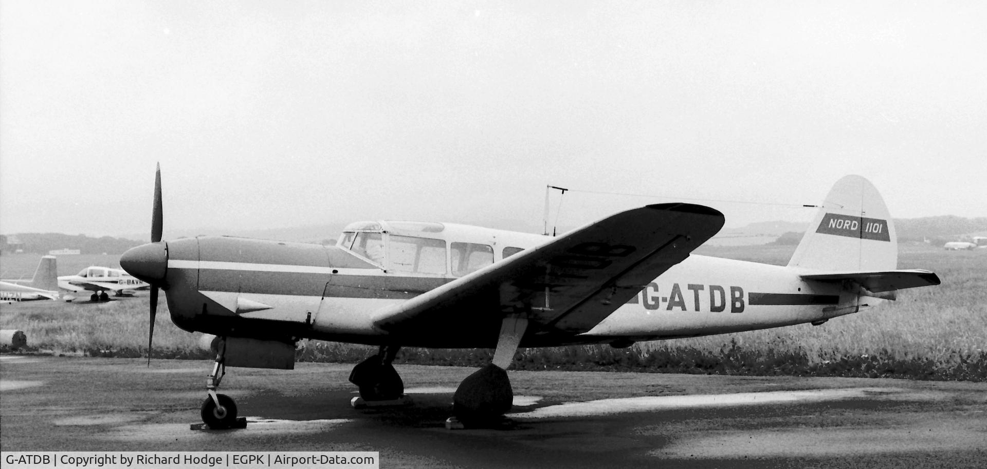 G-ATDB, 1948 Nord 1101 Noralpha C/N 186, Long time resident on Apron G In 1979.