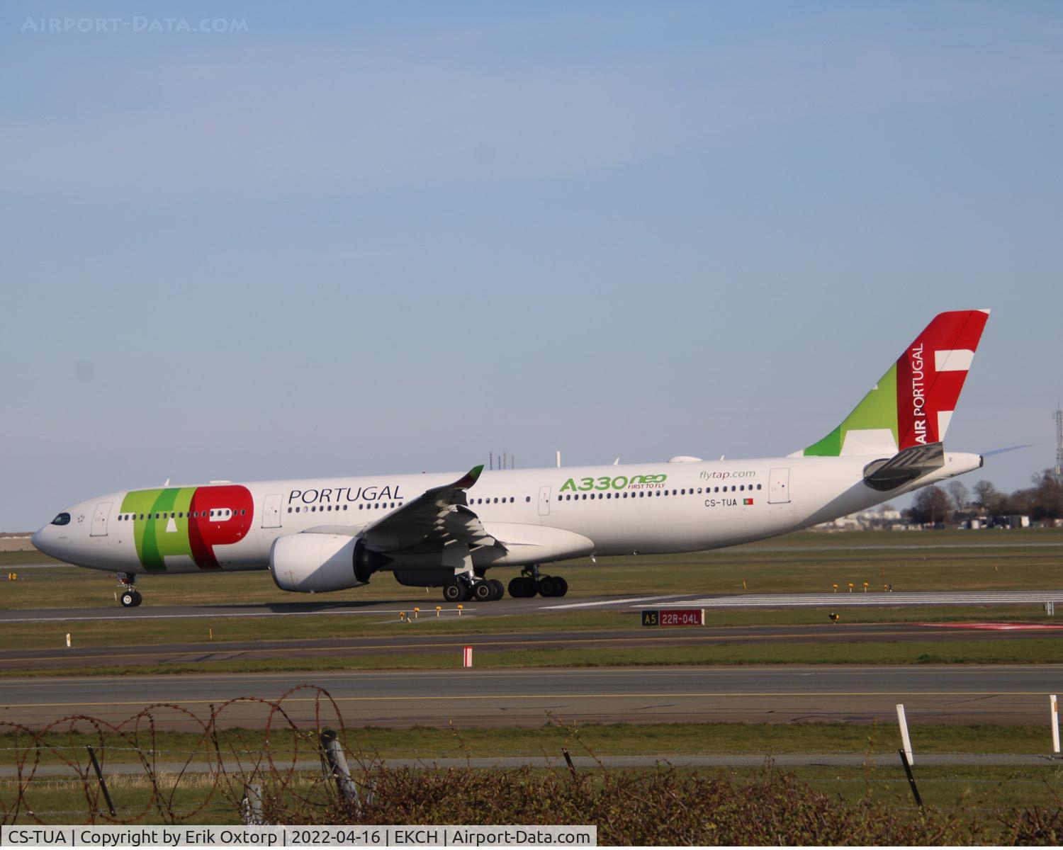 CS-TUA, 2017 Airbus A330-941 C/N 1819, CS-TUA landed rw 04L