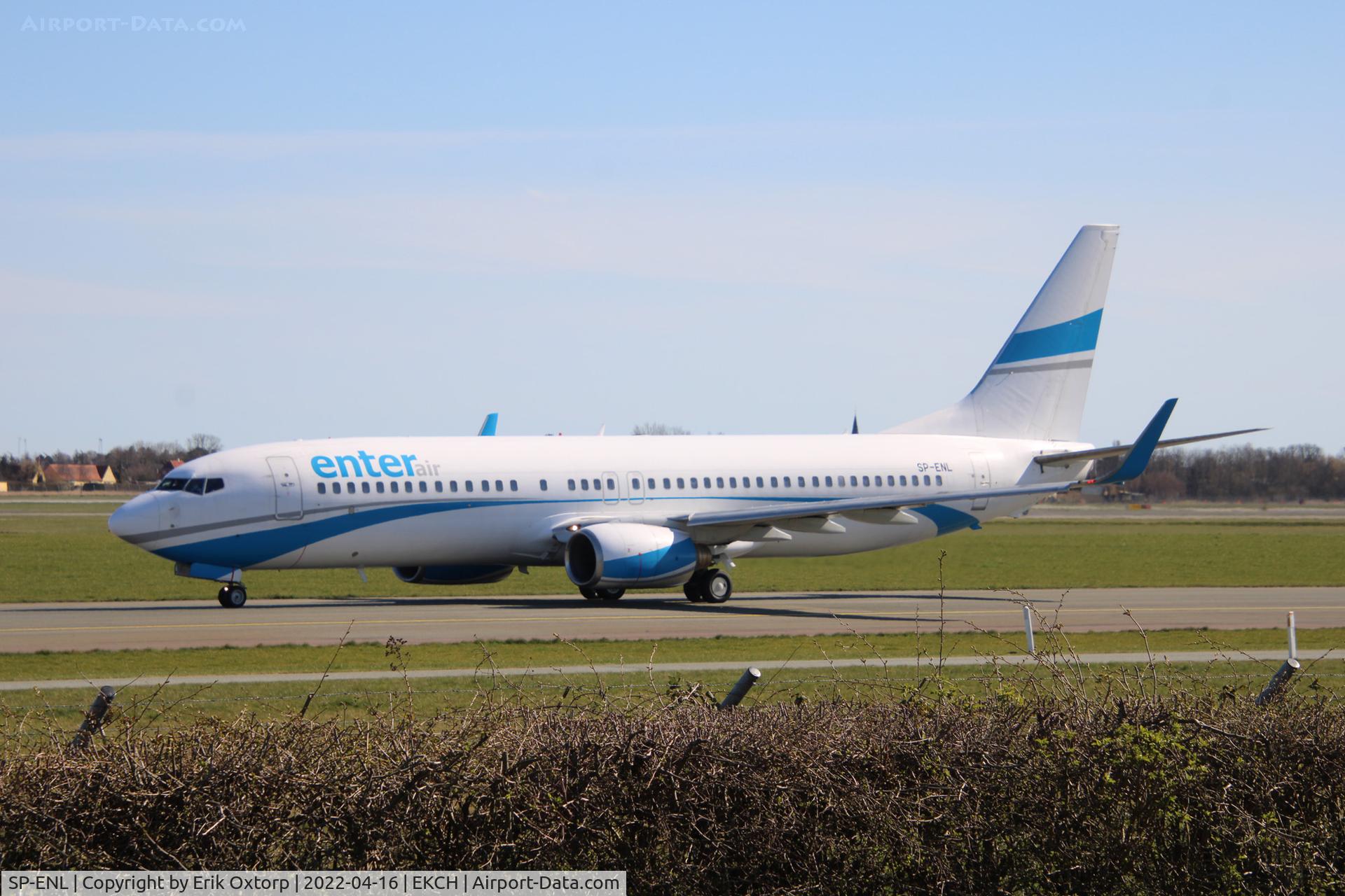 SP-ENL, 2002 Boeing 737-8CX C/N 32366, SP-ENL landed rw 04L