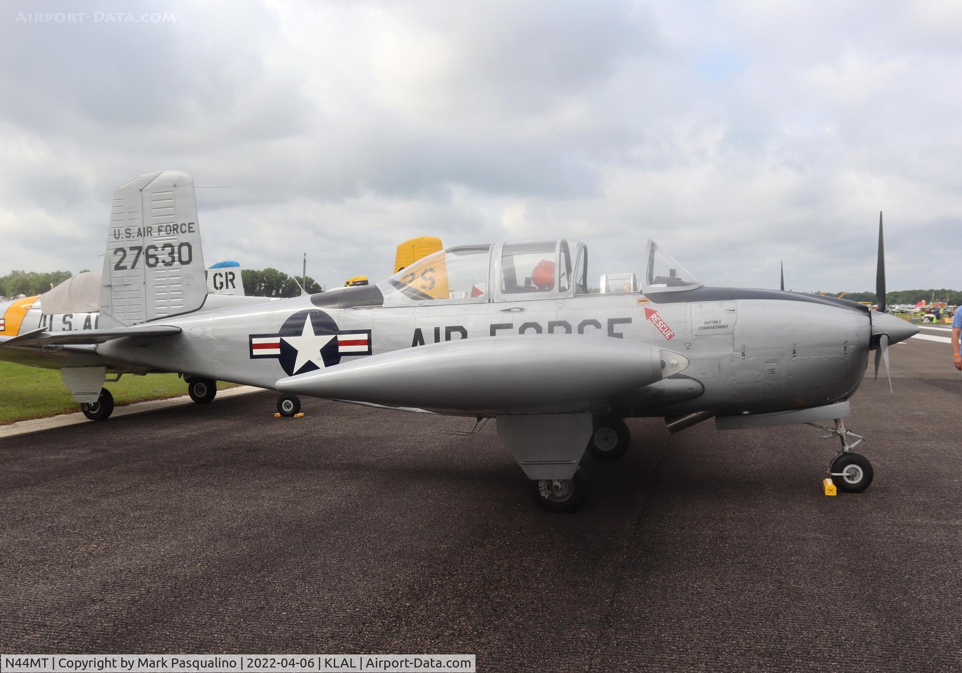 N44MT, 1952 Beech T-34A (A45) Mentor Mentor C/N G-11, Beech T-34A