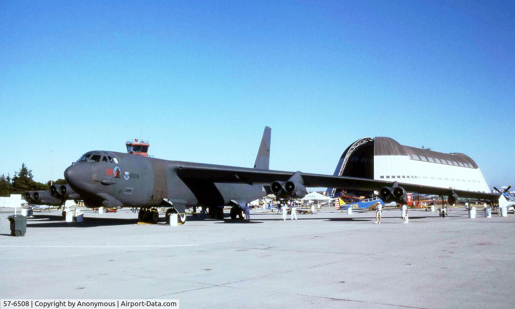57-6508, 1957 Boeing B-52G Stratofortress C/N 464213, Left Front Angle View