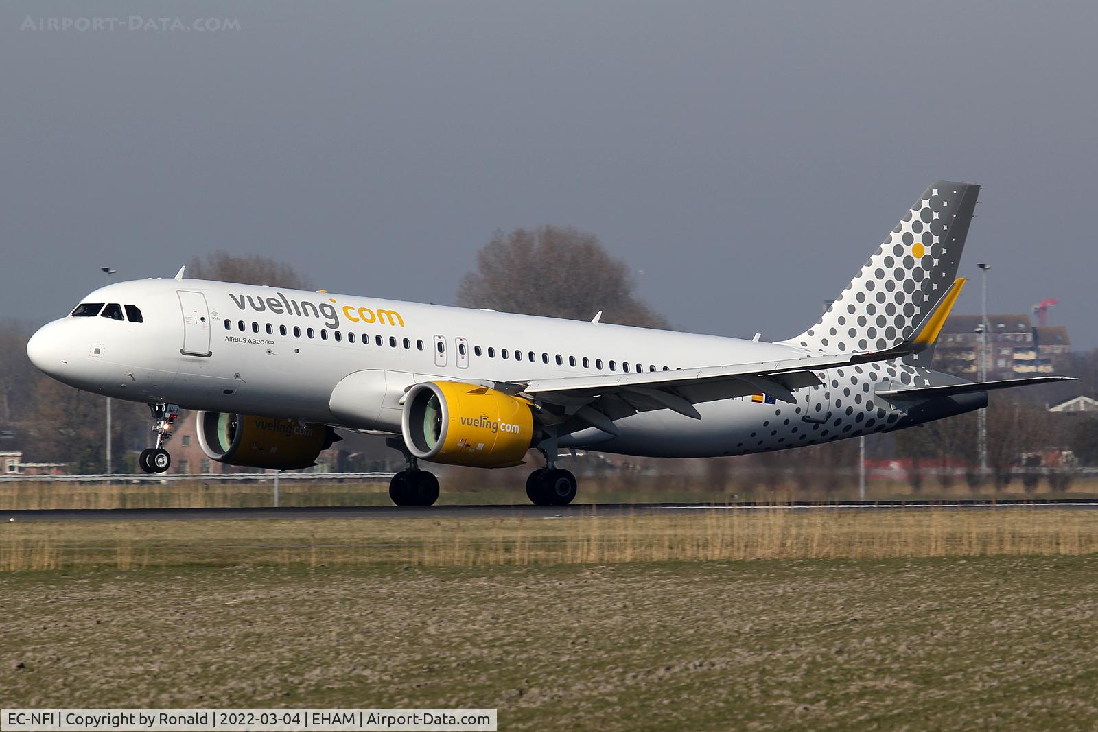 EC-NFI, 2019 Airbus A320-271N C/N 9096, at spl