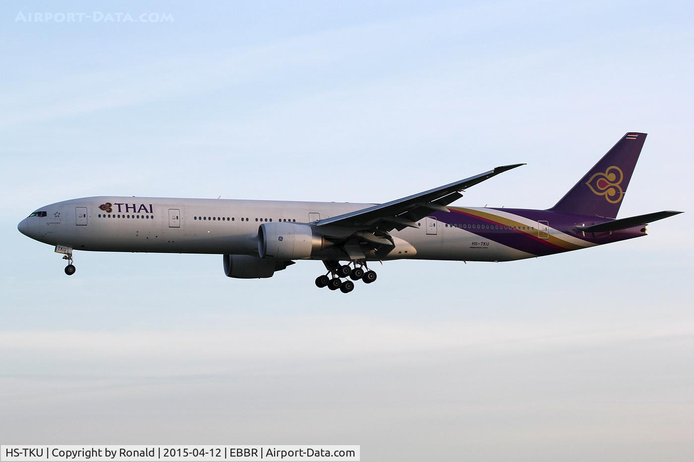 HS-TKU, 2013 Boeing 777-3D7/ER C/N 42110, at bru