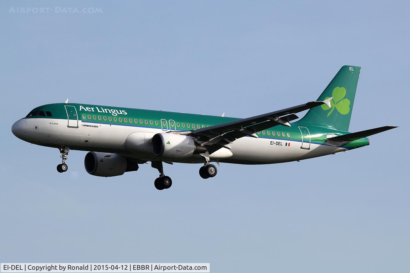 EI-DEL, 2005 Airbus A320-214 C/N 2409, at bru