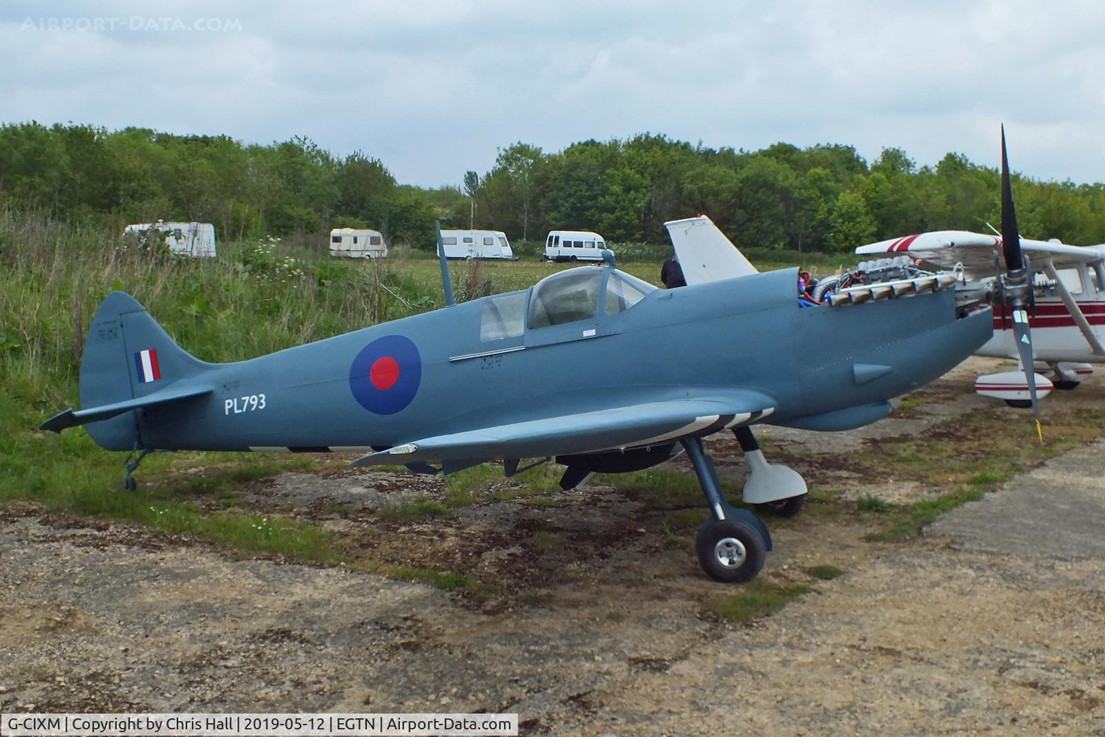 G-CIXM, 2016 Supermarine Aircraft Spitfire Mk.26 C/N PFA 324-14509, Enstone