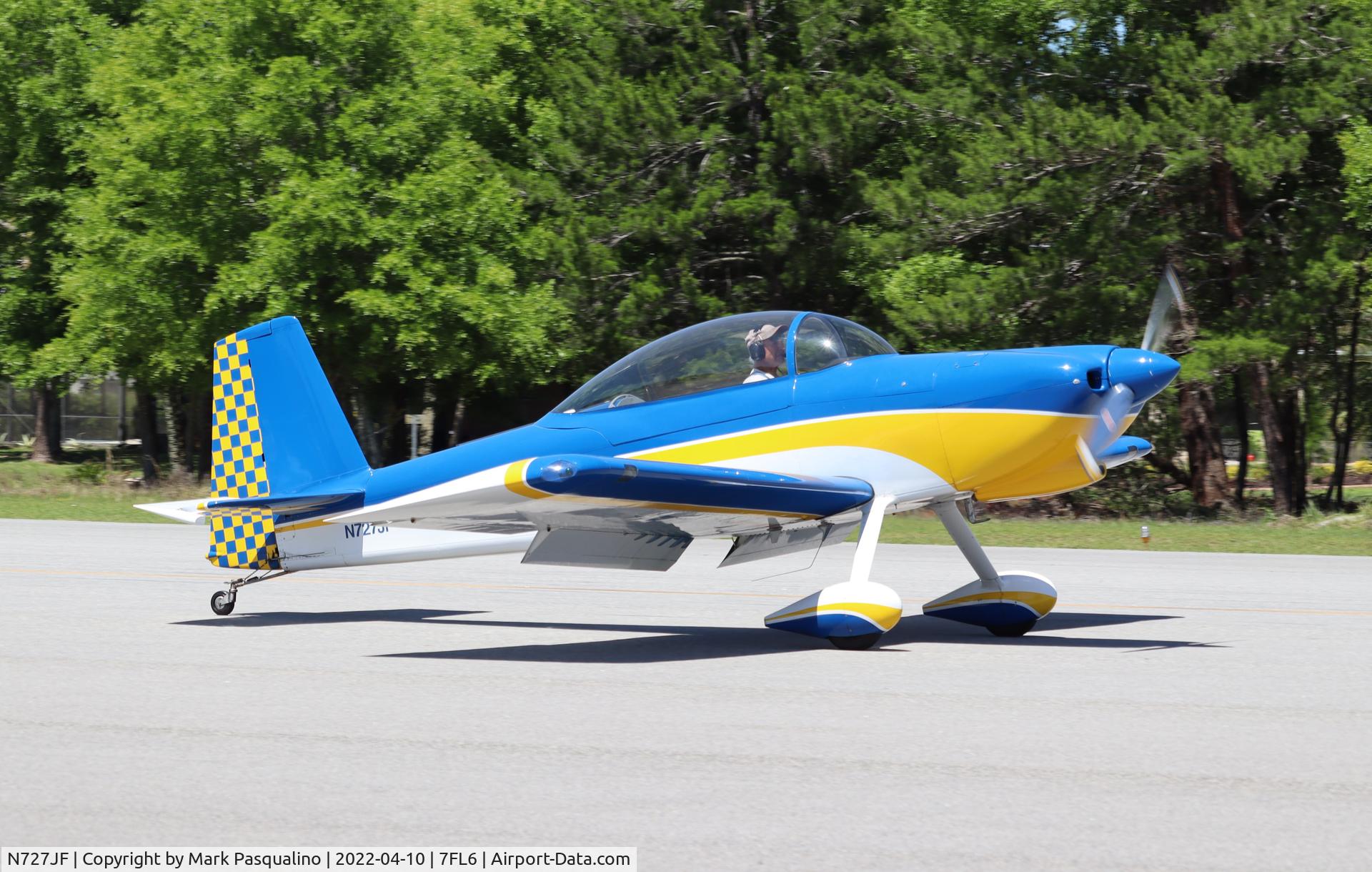 N727JF, 1998 Vans RV-8 C/N 80551, Vans RV-8