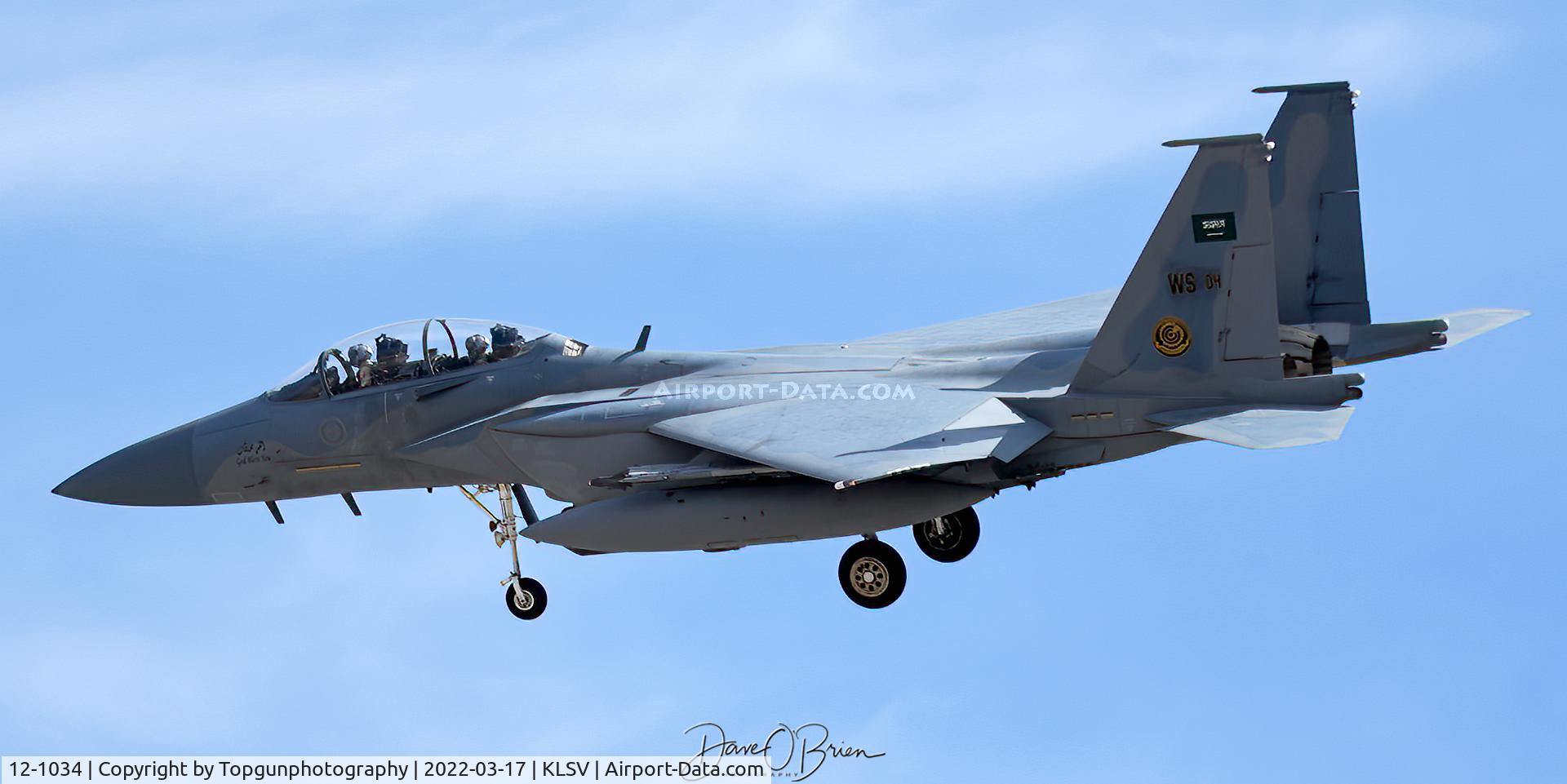 12-1034, 2013 Boeing F-15SA C/N WS04, Saudi Eagle returning
