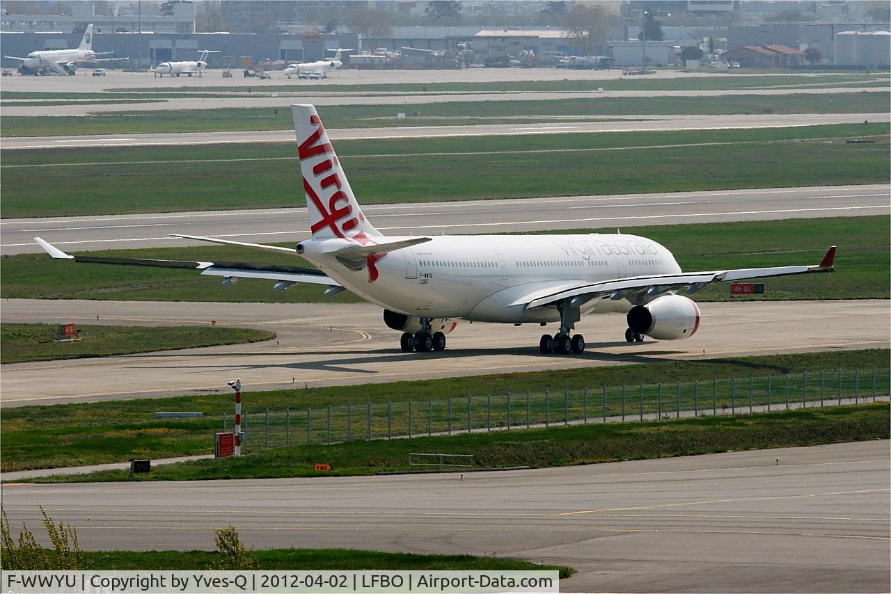 F-WWYU, 2012 Airbus A330-243 C/N 1293, Airbus A330-243 (cn 1293), Taxiing, Toulouse Blagnac Airport (LFBO-TLS)