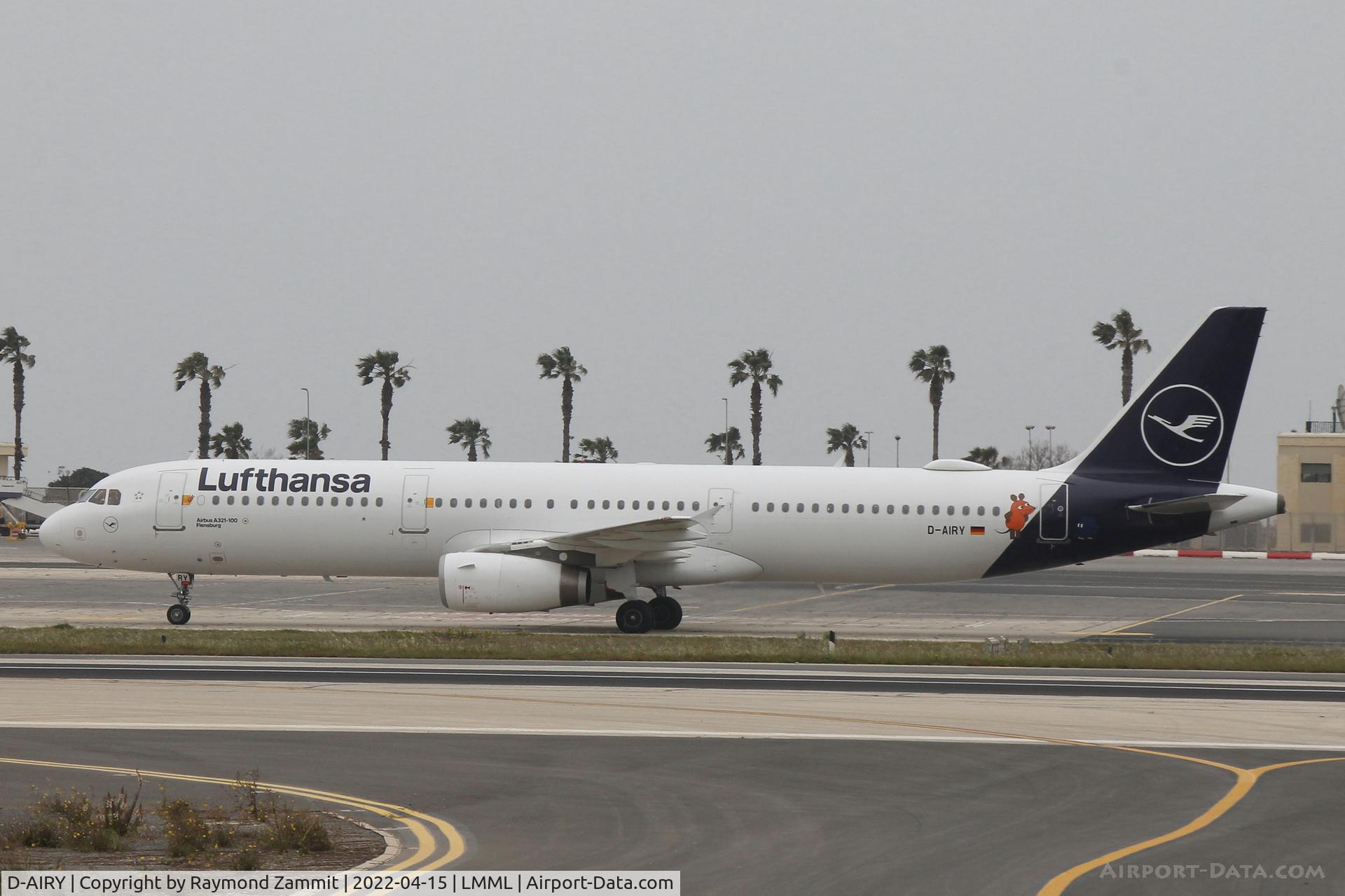 D-AIRY, 1998 Airbus A321-131 C/N 0901, A321 D-AIRY Lufthansa