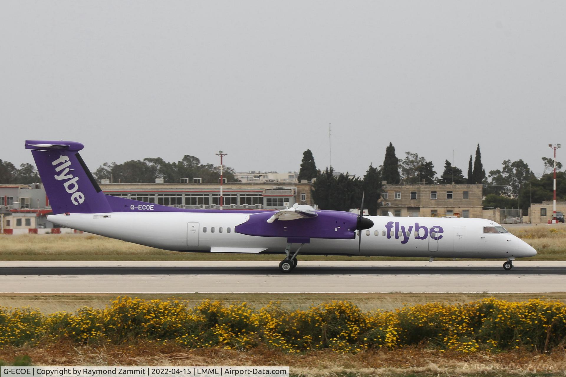 G-ECOE, 2008 De Havilland Canada DHC-8-402Q Dash 8 C/N 4212, De Havilland Canada DHC-8 G-ECOE Flybe