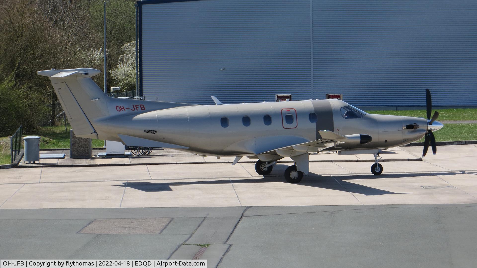 OH-JFB, 2016 Pilatus PC-12/47E NG C/N 1676, OH-JFB Bayreuth Airport