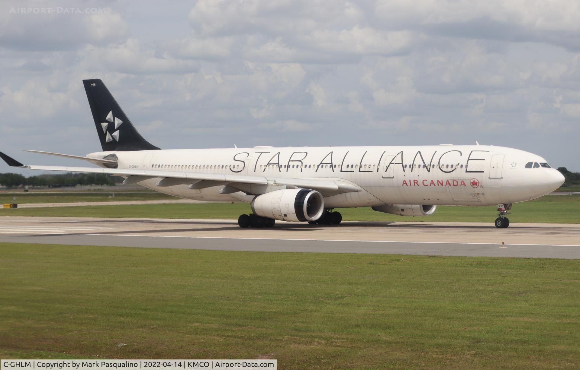 C-GHLM, 2001 Airbus A330-343 C/N 0419, Airbus A330-343