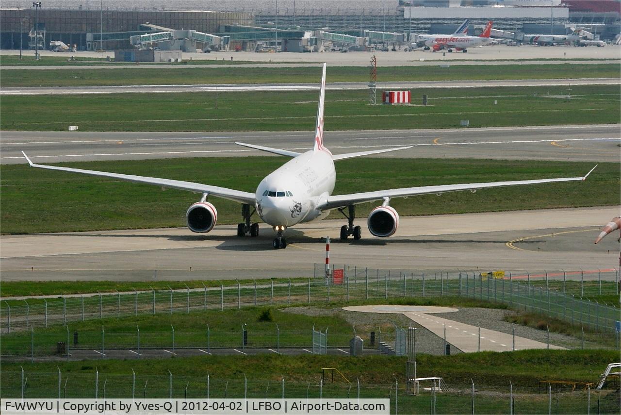 F-WWYU, 2012 Airbus A330-243 C/N 1293, Airbus A330-243 (cn 1293), Taxiing, Toulouse Blagnac Airport (LFBO-TLS)