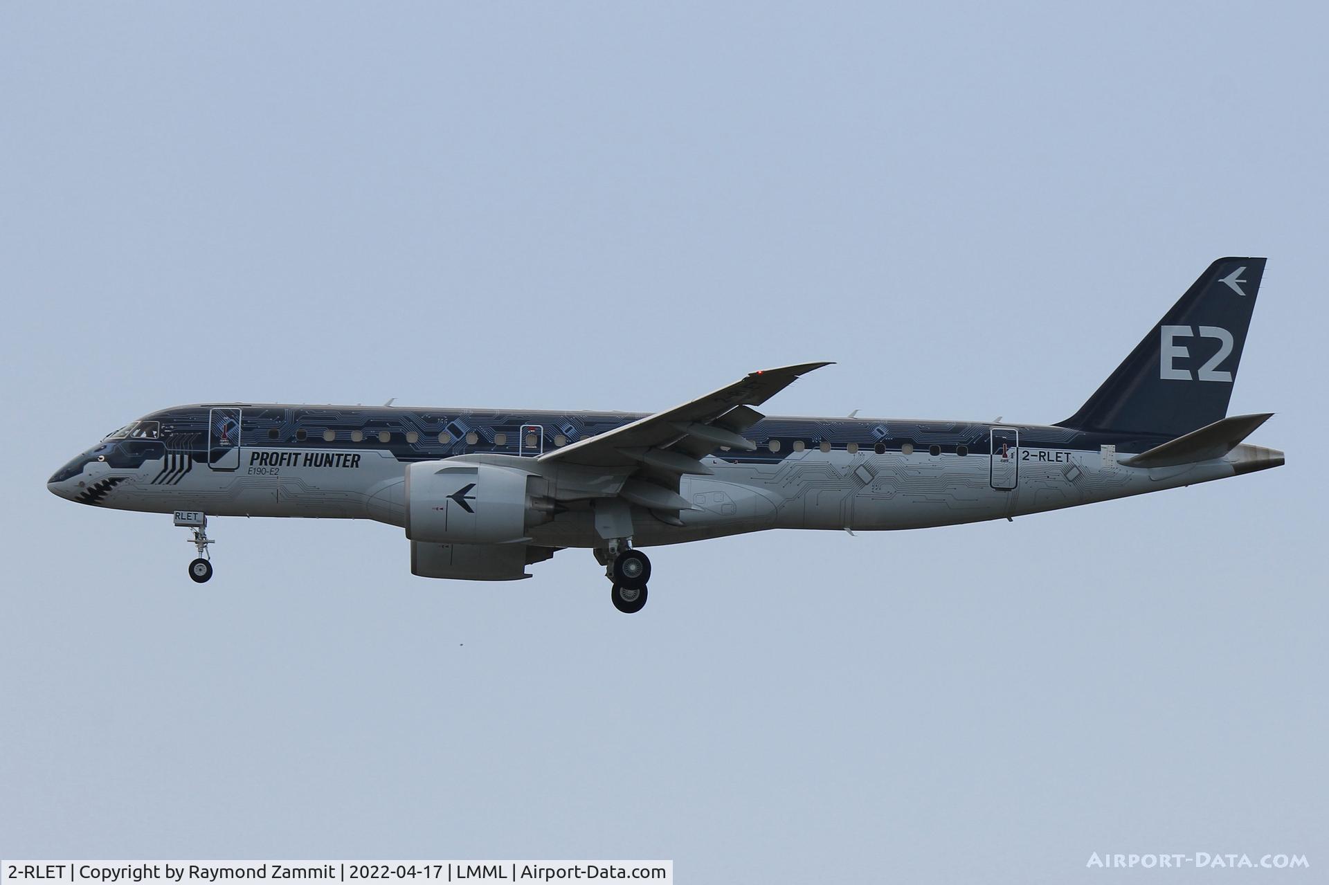 2-RLET, 2018 Embraer 190-E2 (ERJ-190-300) C/N 19020015, Embraer E190-E2 2-RLET Embraer Corp