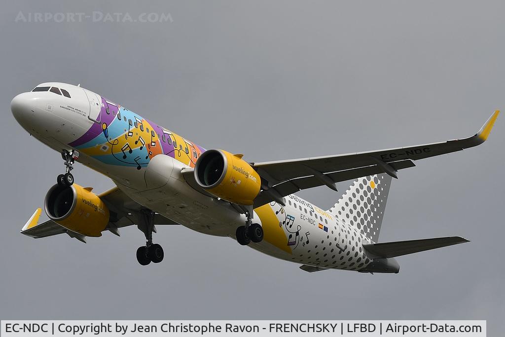 EC-NDC, 2019 Airbus A320-271N C/N 8945, Eurovision Song Contest 2022 Livery