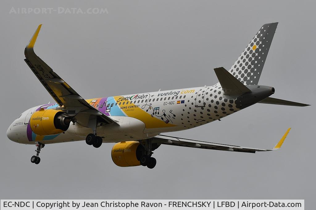 EC-NDC, 2019 Airbus A320-271N C/N 8945, Eurovision Song Contest 2022 Livery