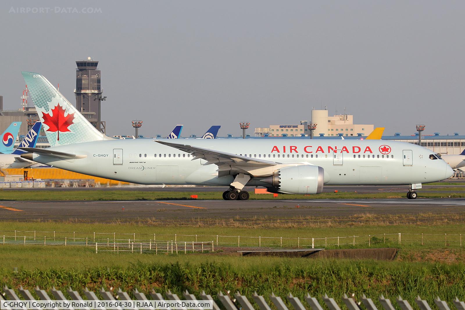 C-GHQY, 2015 Boeing 787-8 Dreamliner Dreamliner C/N 35264, at nrt