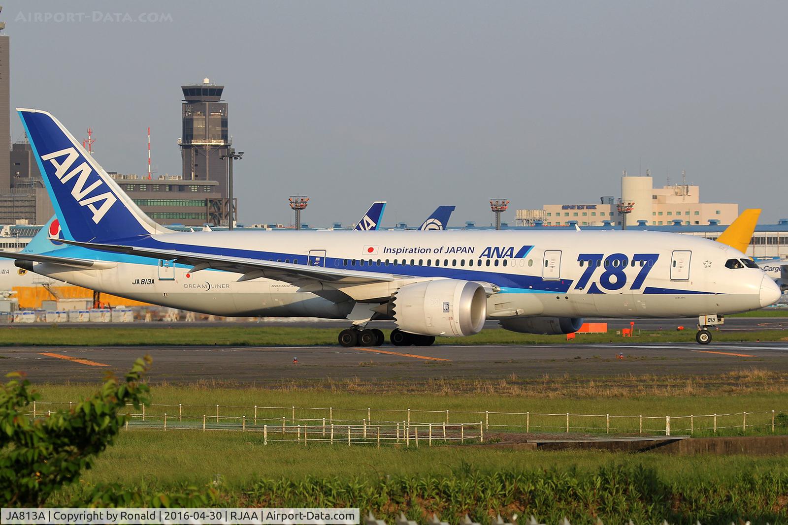 JA813A, 2012 Boeing 787-8 Dreamliner C/N 34521, at nrt