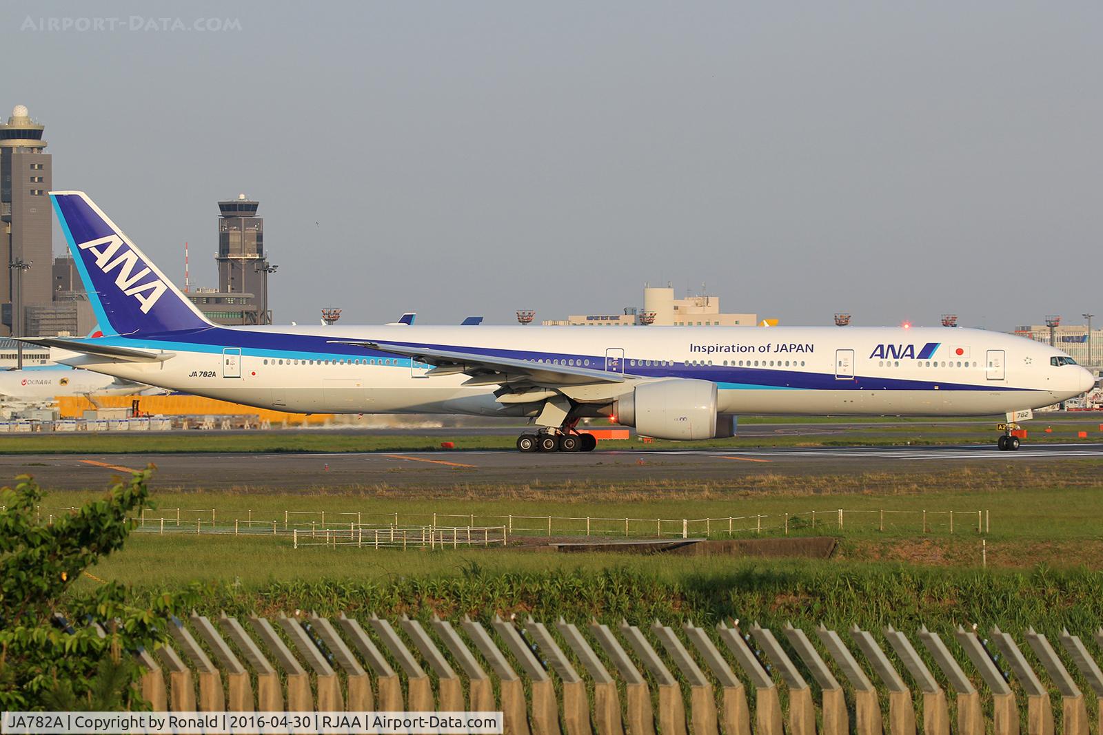 JA782A, 2007 Boeing 777-381/ER C/N 33416/691, at nrt