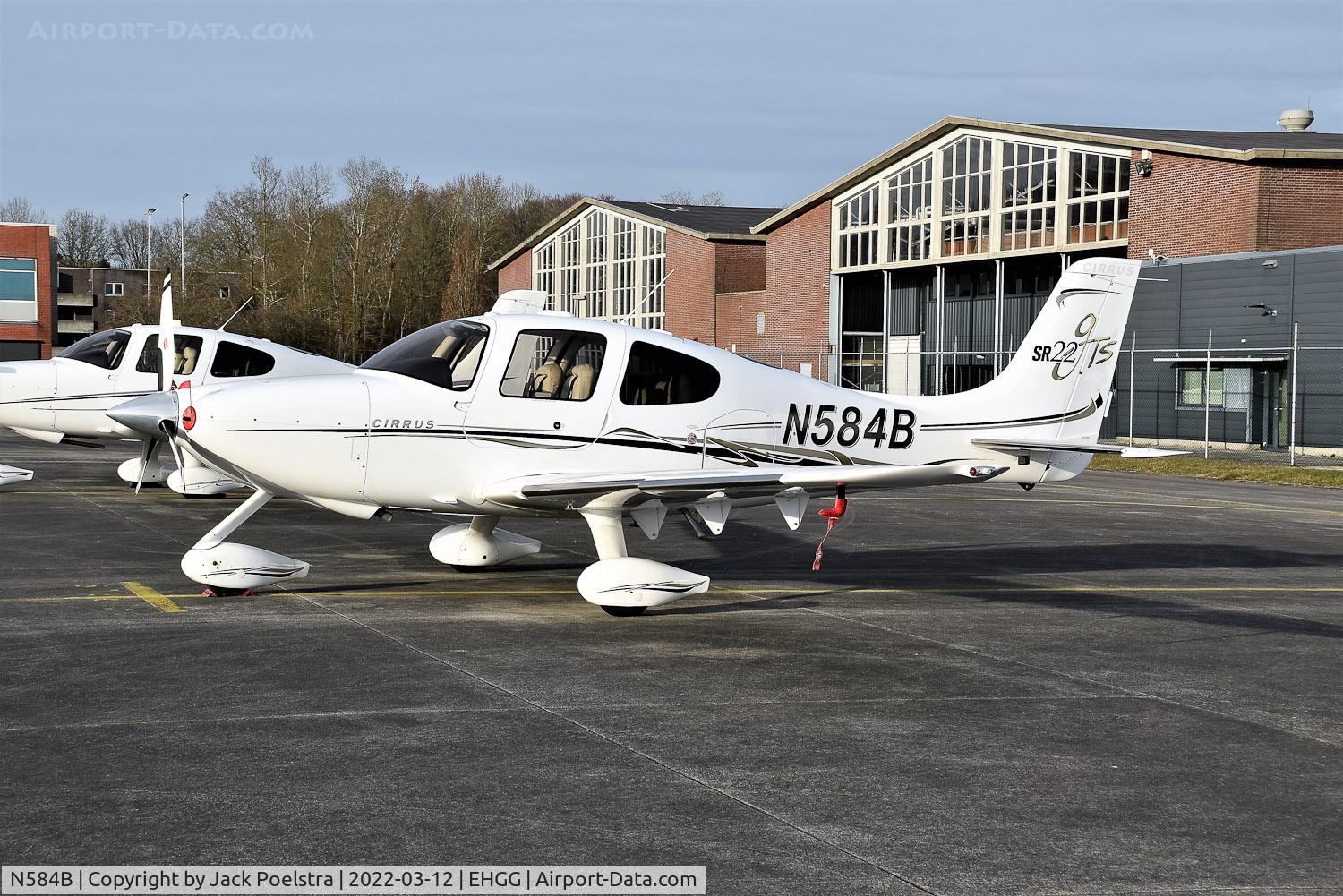 N584B, 2007 Cirrus SR22 C/N 2330, At Groningen airport