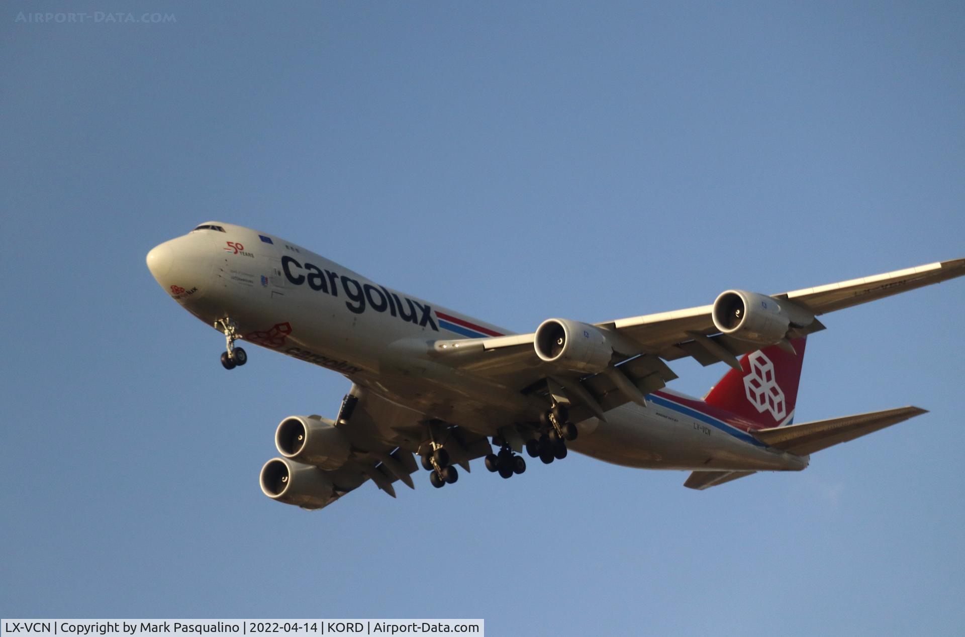 LX-VCN, 2016 Boeing 747-8R7F C/N 38076, Boeing 747-8R7F