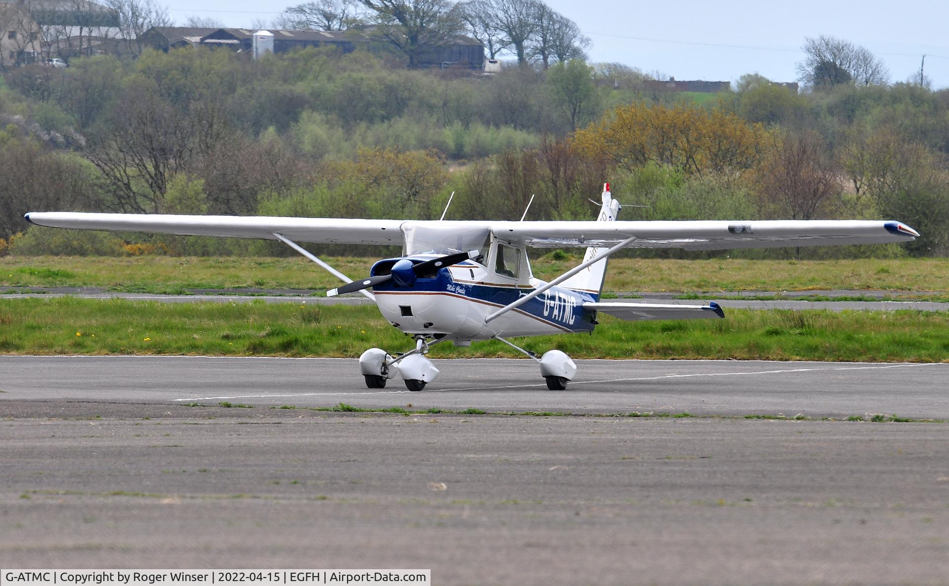 G-ATMC, 1966 Reims Cessna F150F C/N 0020, Visiting F150F.