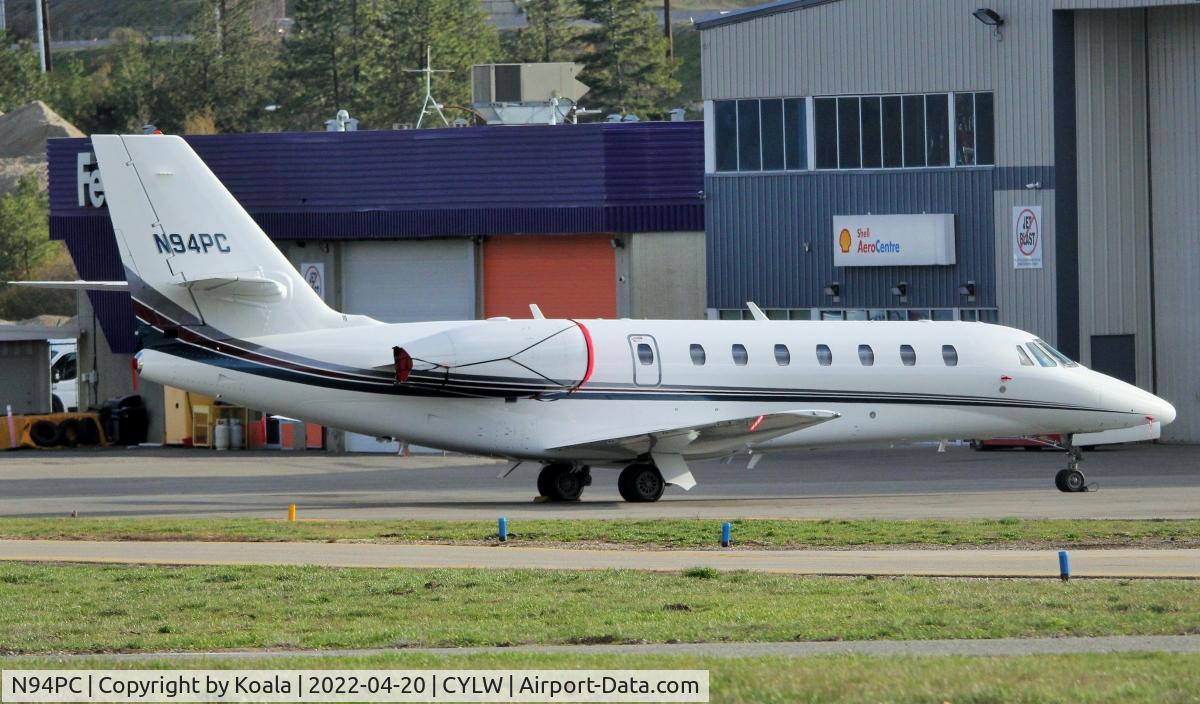 N94PC, 2008 Cessna 680 Citation Sovereign C/N 680-0221, Resting at the GAT