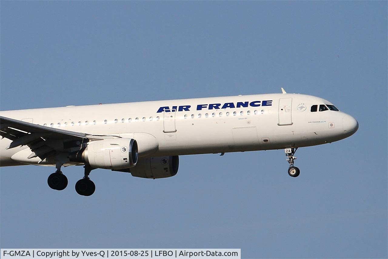 F-GMZA, 1994 Airbus A321-111 C/N 498, Airbus A321-111, On final rwy 14L, Toulouse-Blagnac airport (LFBO-TLS)