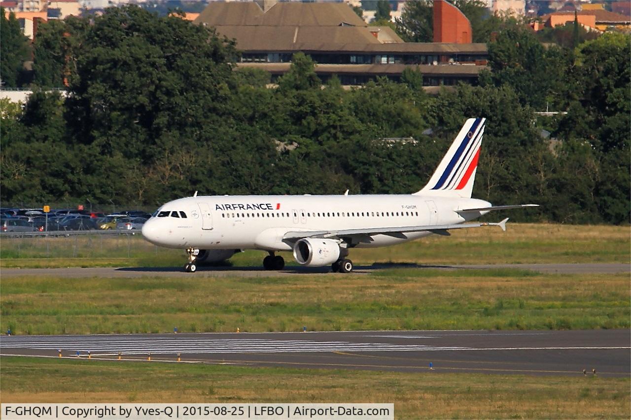 F-GHQM, 1991 Airbus A320-211 C/N 237, Airbus A320-211, Taxiing to holding point rwy 14L, Toulouse-Blagnac airport (LFBO-TLS)