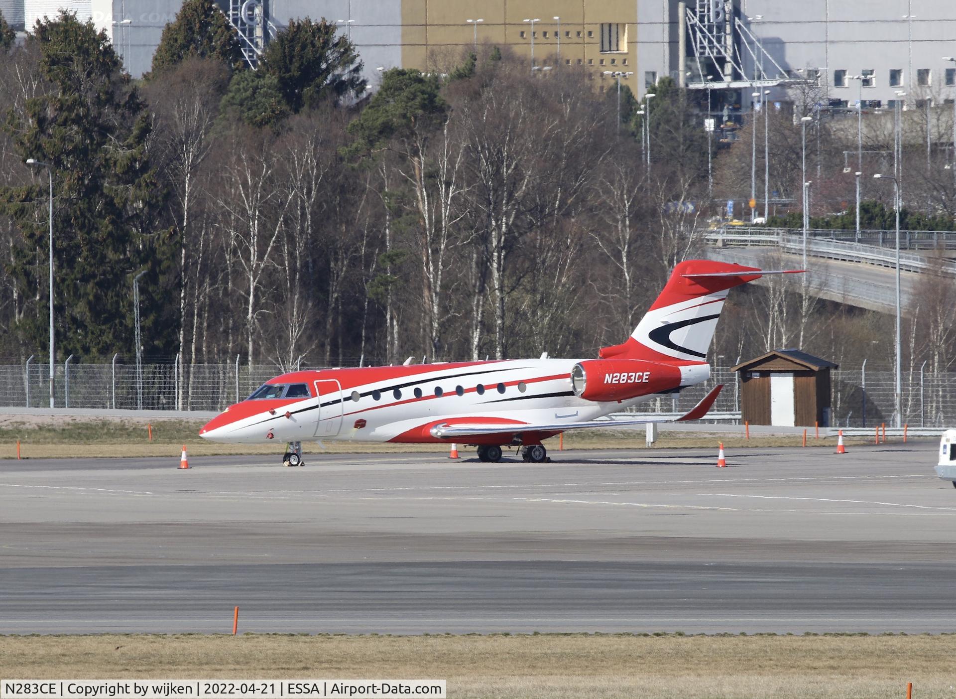N283CE, 2021 IAI Gulfstream G280 C/N 2226, Ramp M