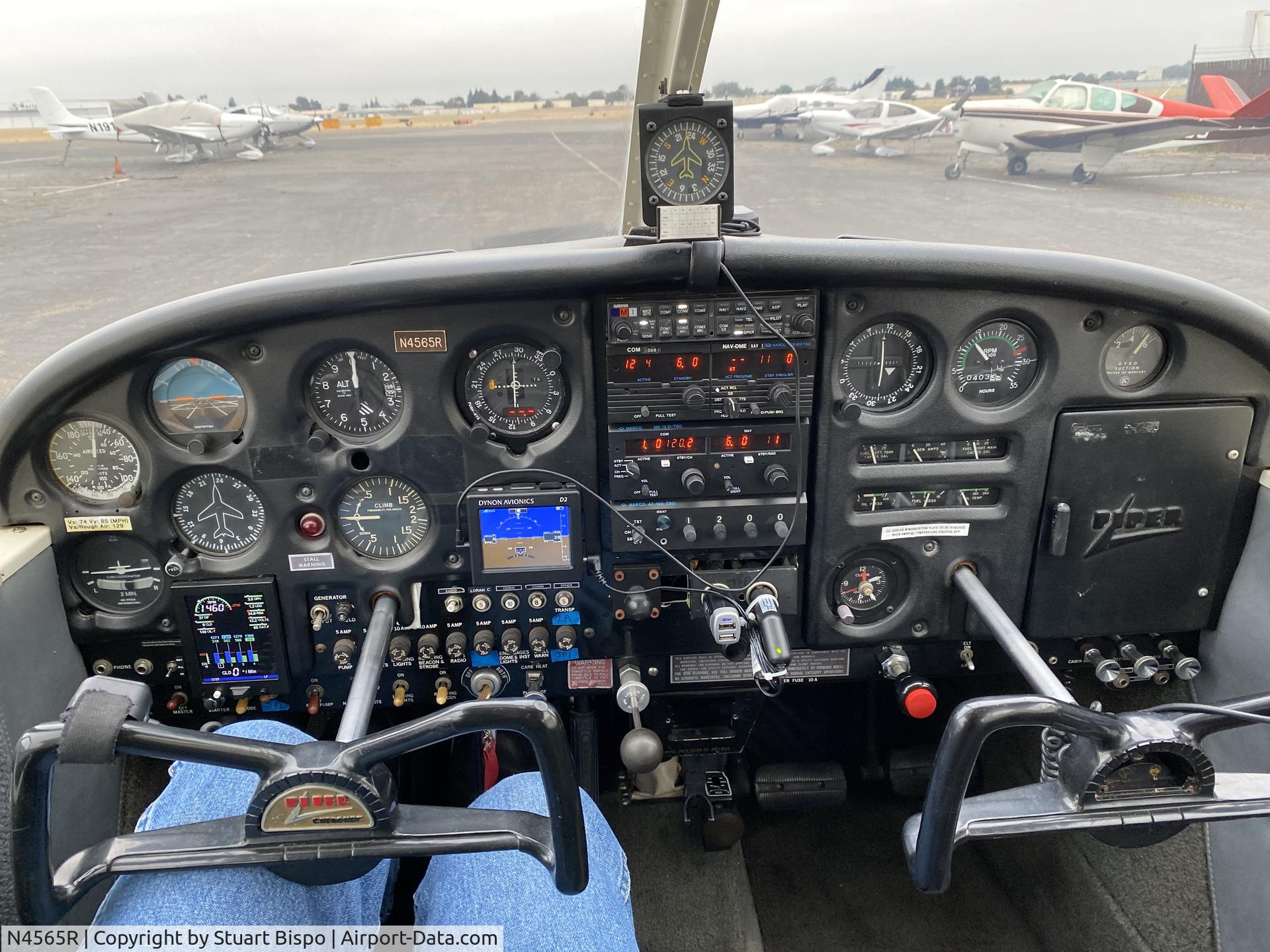 N4565R, 1965 Piper PA-28-140 C/N 28-21308, Hayward Airport