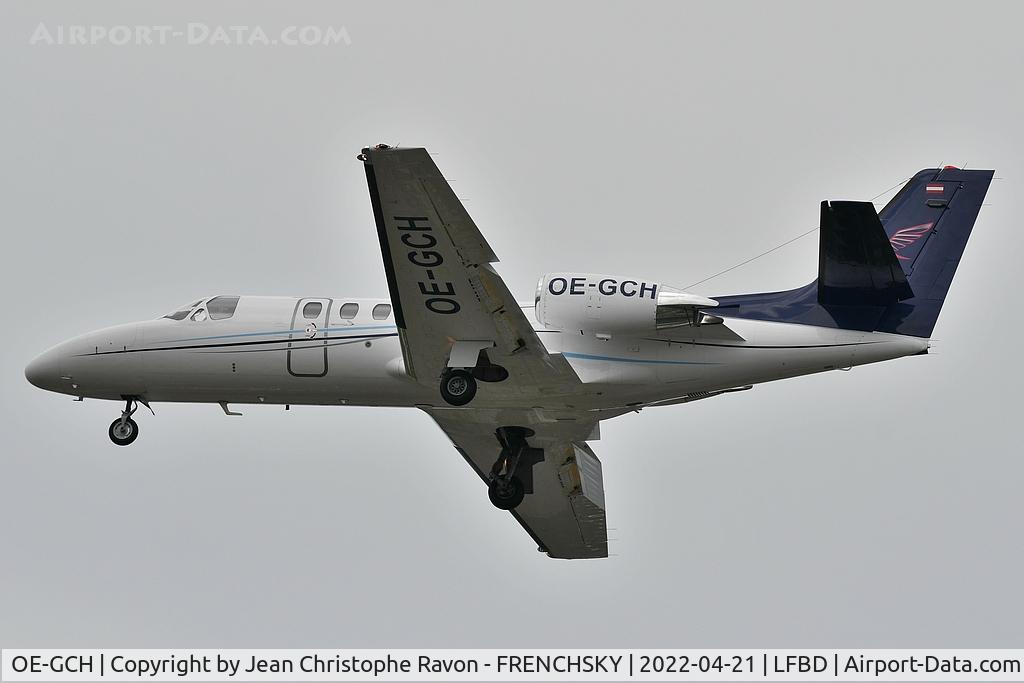 OE-GCH, 2002 Cessna 550 Citation Bravo C/N 550-1022, Paris (LBG)	Bordeaux (BOD)	SPG112