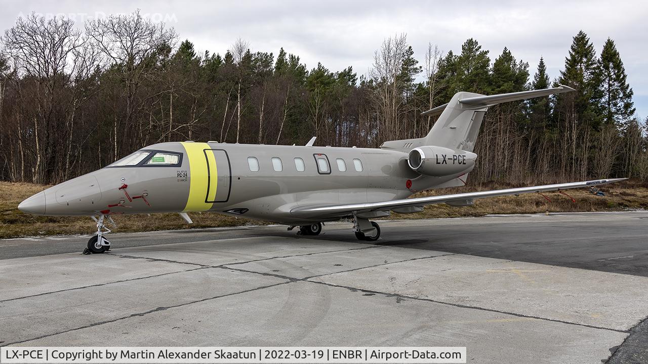 LX-PCE, 2020 Pilatus PC-24 C/N 200, Parked at MIL6.