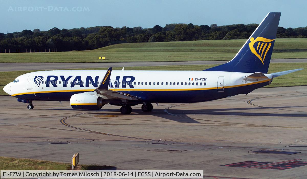 EI-FZW, 2000 Boeing 737-8AS C/N 44795, 