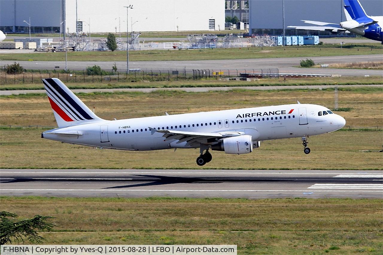 F-HBNA, 2010 Airbus A320-214 C/N 4335, Airbus A320-214, Landing rwy 14R, Toulouse-Blagnac airport (LFBO-TLS)