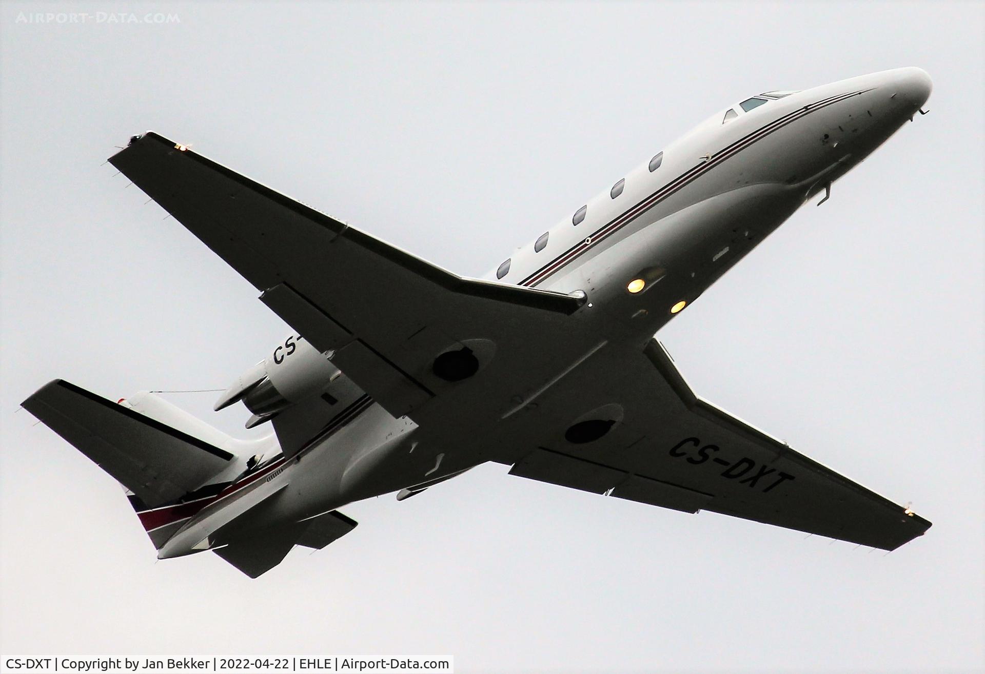 CS-DXT, 2008 Cessna 560XL Citation XLS C/N 560-5765, Lelystad Airport departure to Spain