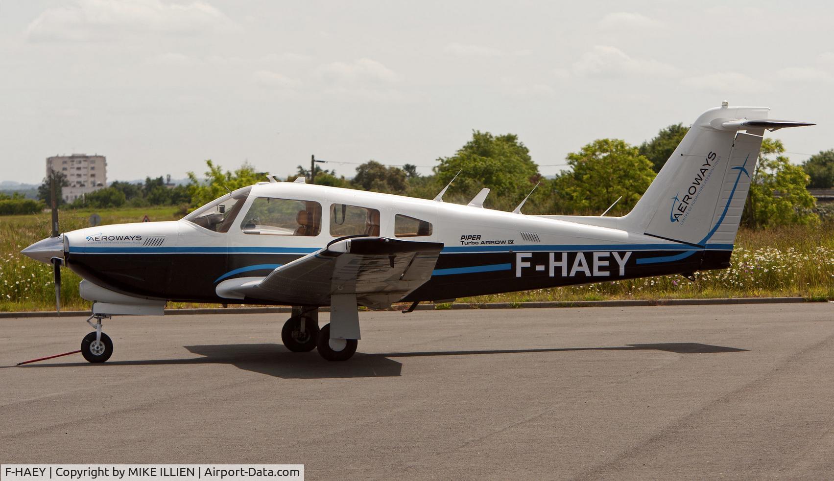 F-HAEY, 1980 Piper PA-28RT-201T Turbo Arrow IV C/N 28R-8031047, 1980 Piper PA-28RT-201T Turbo