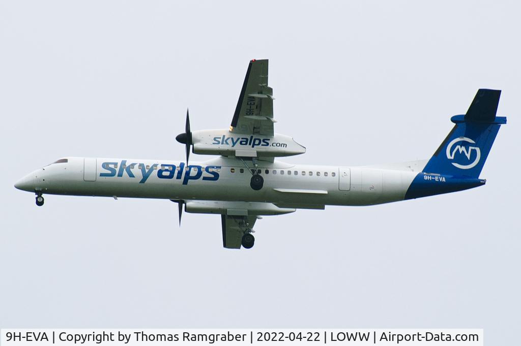 9H-EVA, 2009 De Havilland Canada DHC-8-402Q Dash 8 C/N 4237, SkyAlps DeHavilland Canada Dash 8-402Q