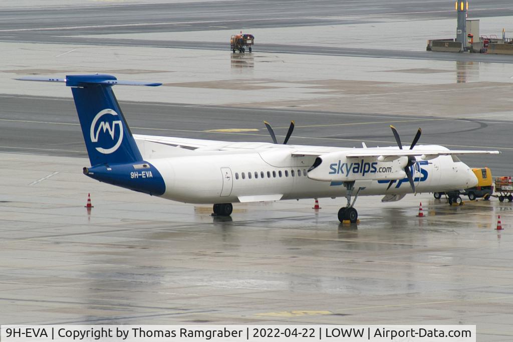 9H-EVA, 2009 De Havilland Canada DHC-8-402Q Dash 8 C/N 4237, SkyAlps DeHavilland Canada Dash 8-402Q