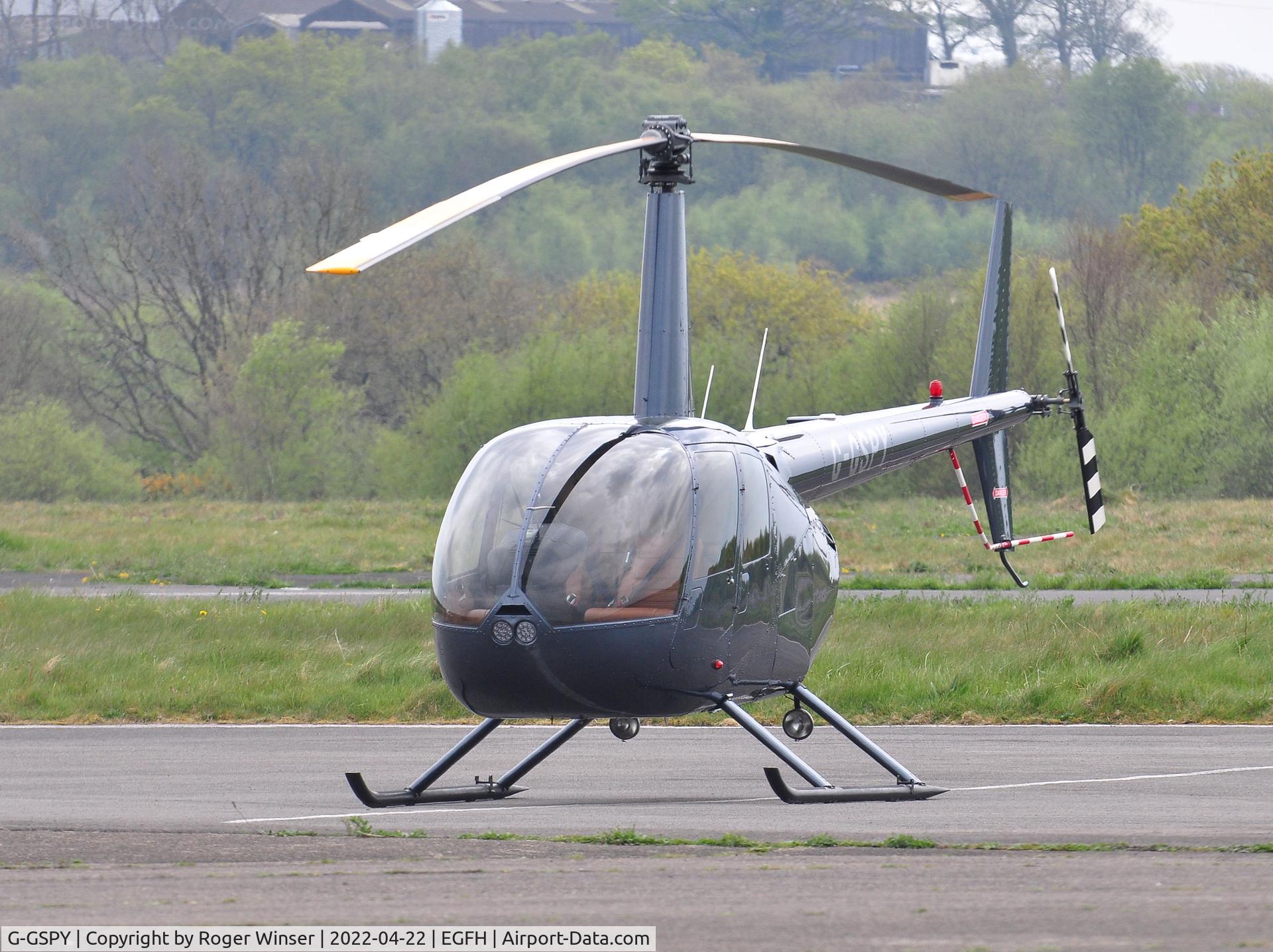 G-GSPY, 2005 Robinson R44 Raven II C/N 10772, Visiting R.44 Raven II helicopter operated by Wild Helicopters Ltd.