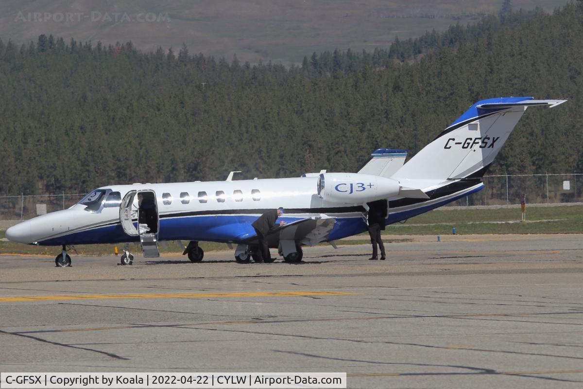 C-GFSX, 2020 Cessna 525B Citation Cj3+ C/N 525B-0609, Arrival from Edmonton