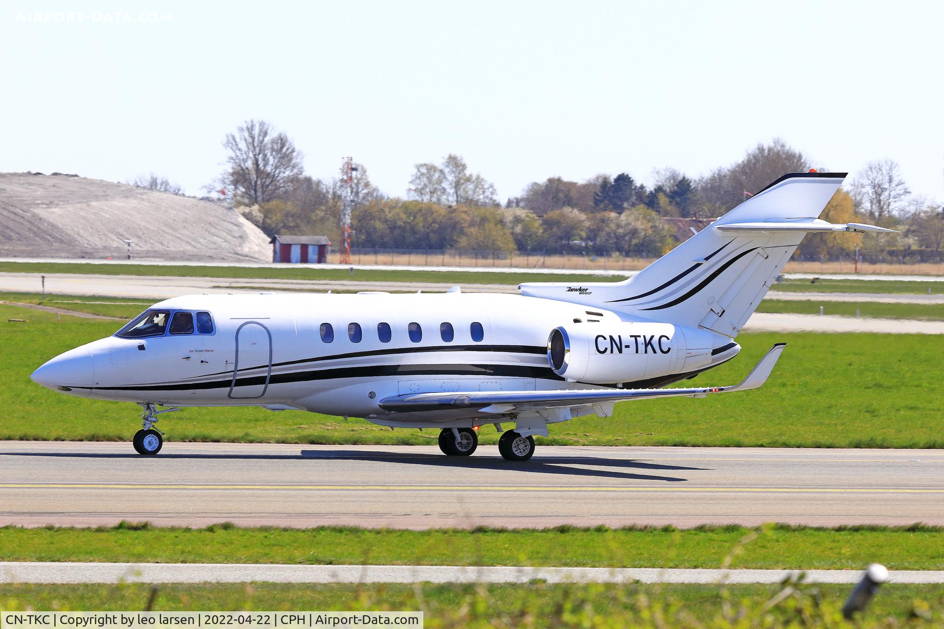 CN-TKC, 2004 Raytheon Hawker 800XP C/N 258670, Copenhagen 22.4.2022
