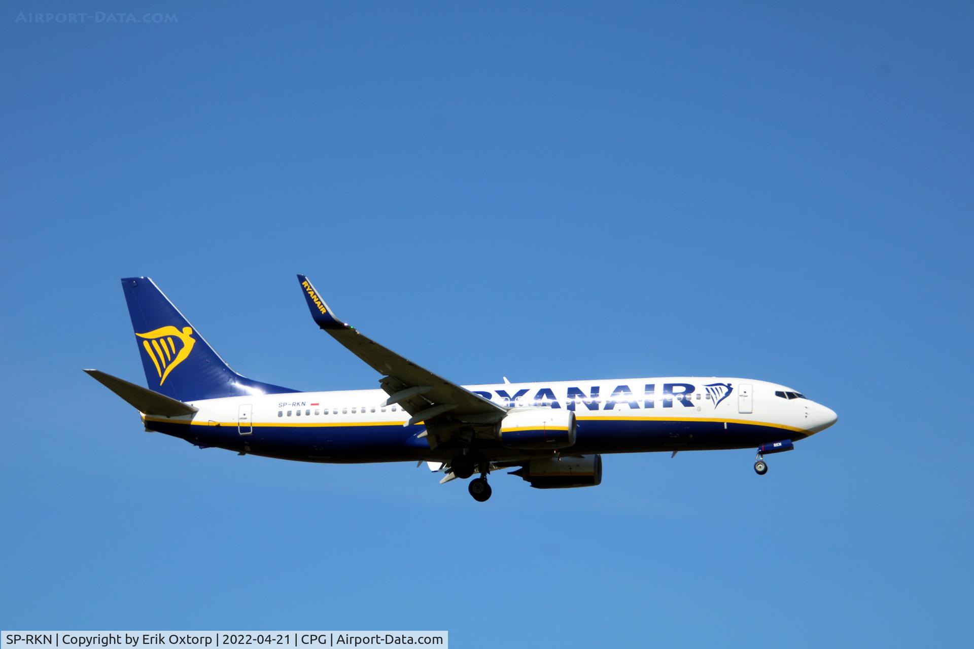 SP-RKN, 2015 Boeing 737-8AS C/N 44695, SP-RKN landing rw 04L