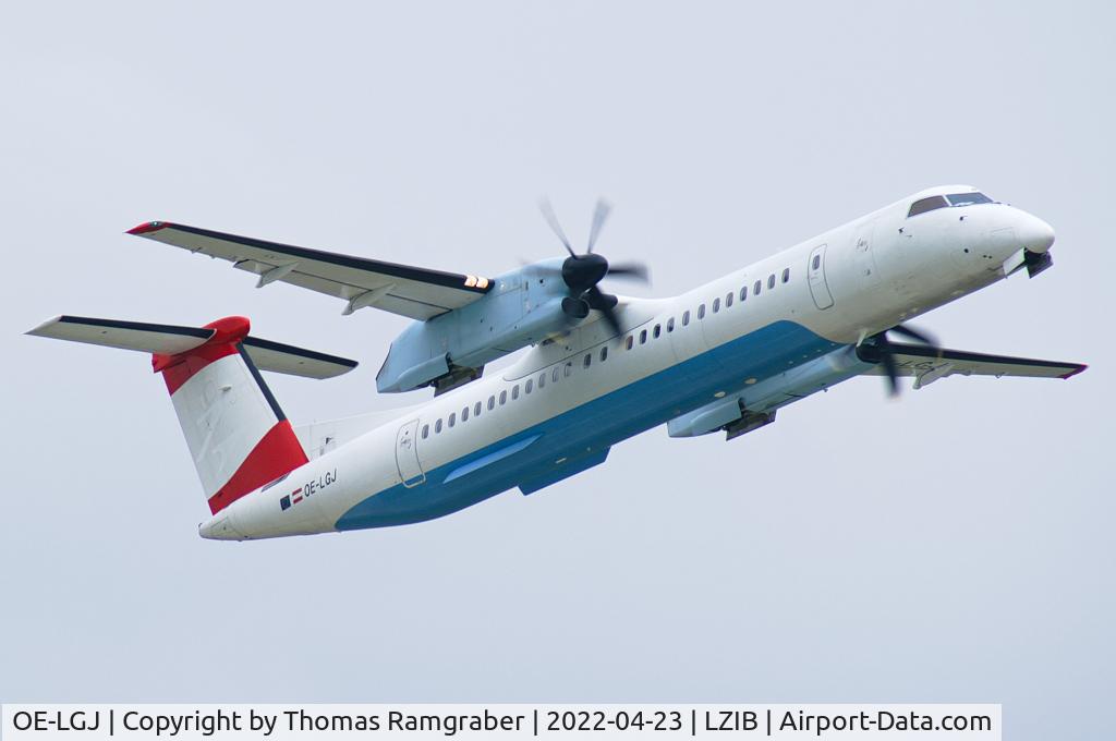 OE-LGJ, 2005 De Havilland Canada DHC-8-402Q Dash 8 C/N 4104, Austrian Airlines De Havilland Canada Dash 8-402Q