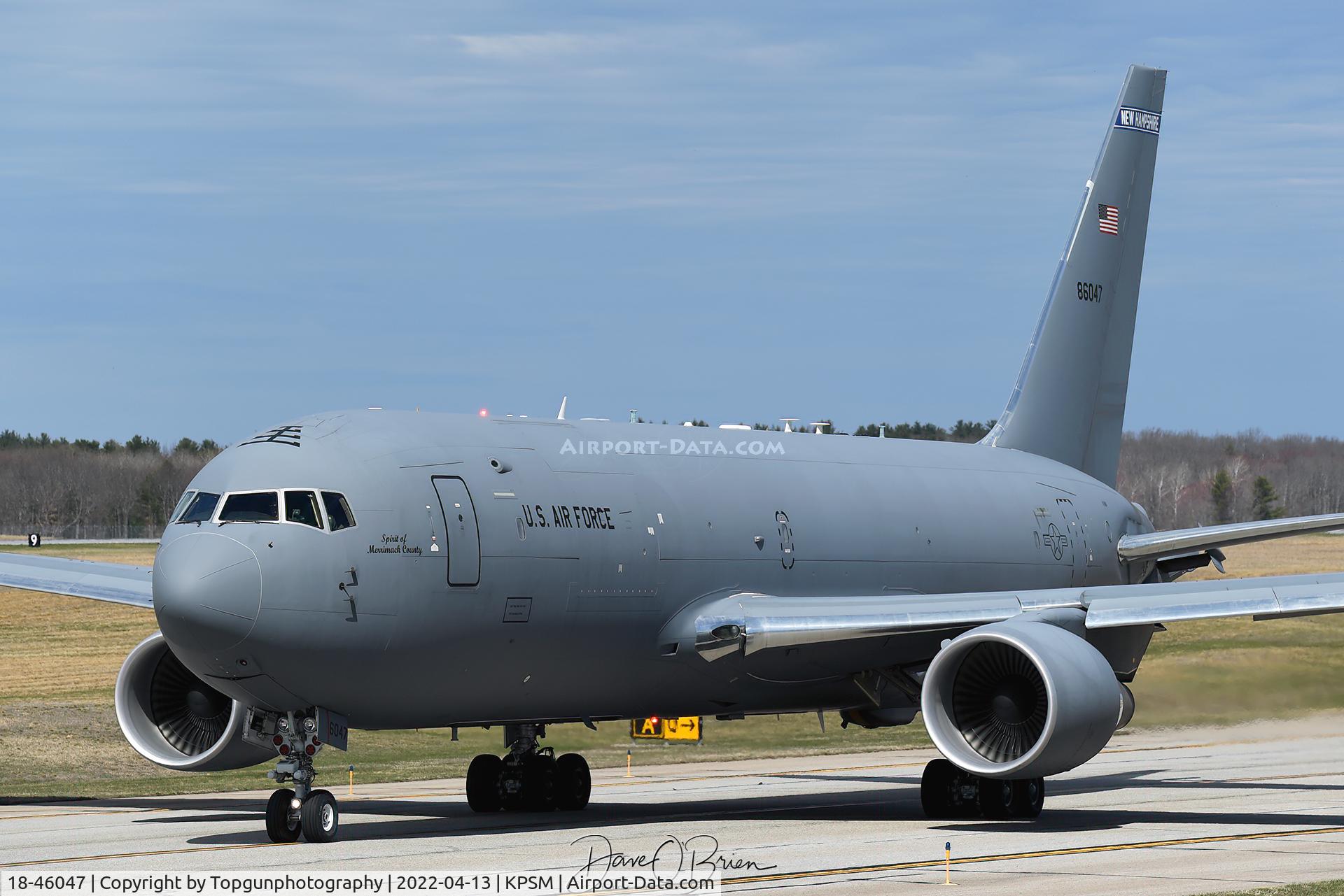 18-46047, 2019 Boeing KC-46A Pegasus C/N 41867/VH047, Spirit of Merrimack County