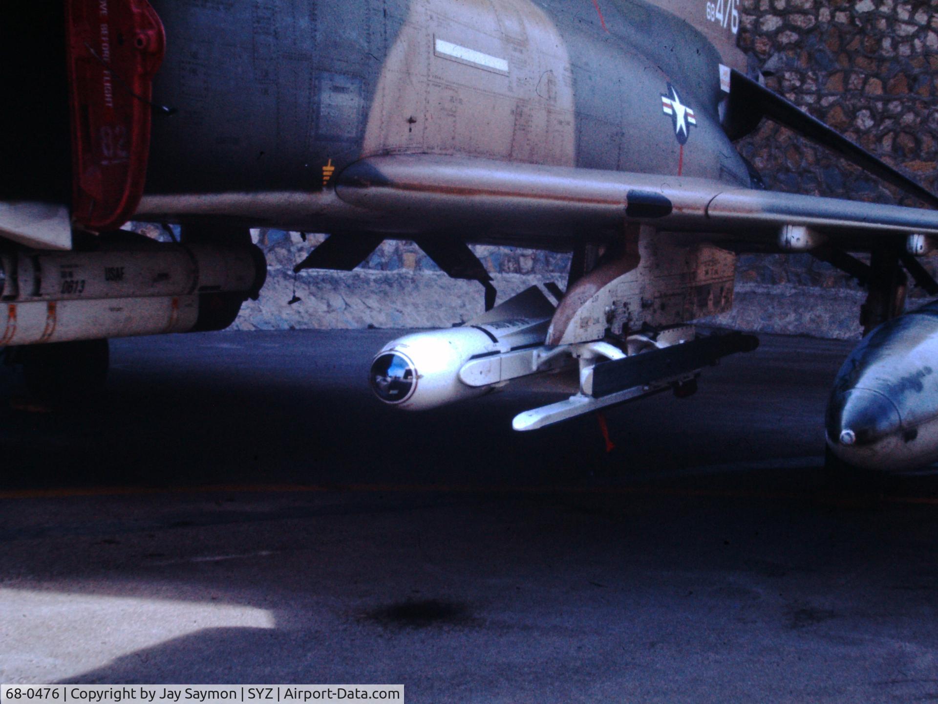 68-0476, 1968 McDonnell Douglas F-4E Phantom II C/N 3642, Shot in Shiraz Iran when the 496th TFS went TDY in 1977